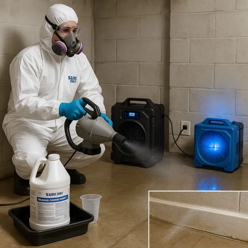 Sanitization and Odor Removal process in New London, OH