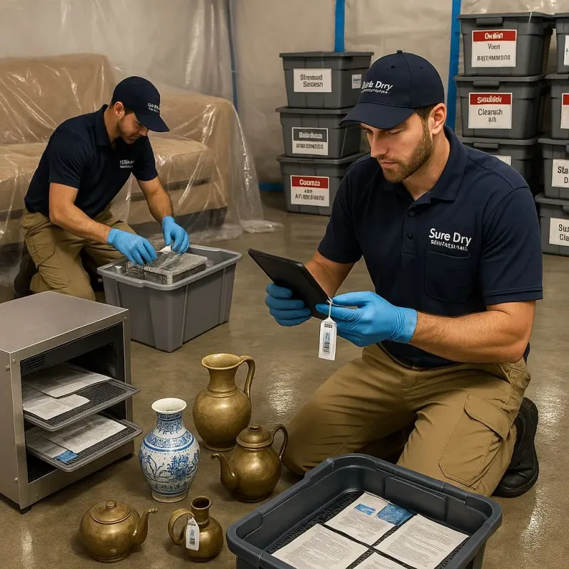 Content Protection and Restoration process in New London, OH